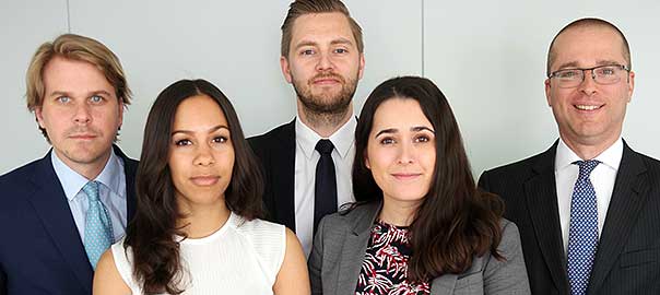 Erik Olsson, Tahmina Sahibli, Olle Lindberg, Emily Tomas da Costa samt Kristian Pedersen