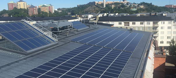 Solceller