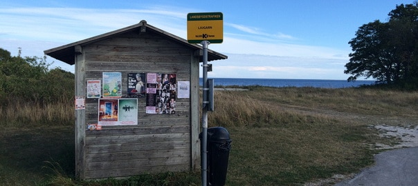 Ljugarnhållplats