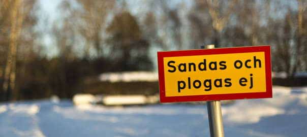 Snöröjning